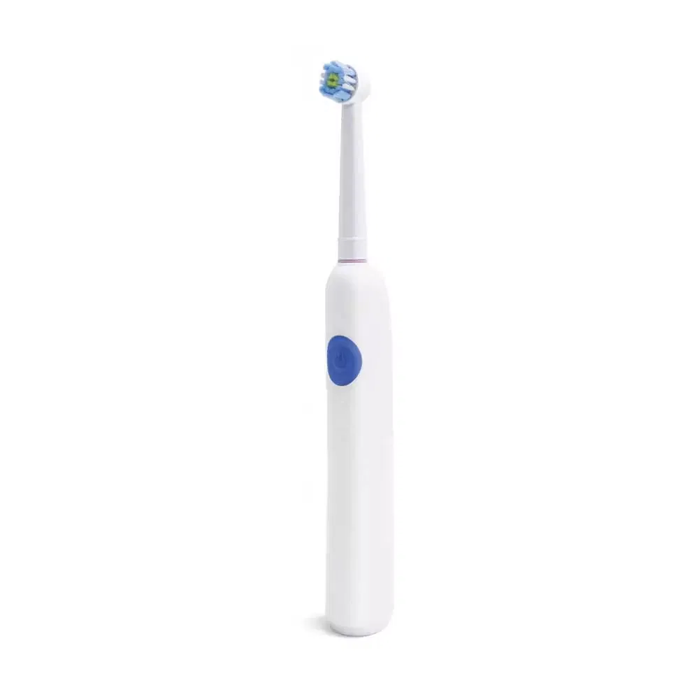Jssan Js301 Rechargeable Waterproof Ipx7 Foldable an Rotating Electric Toothbrush with Round Head