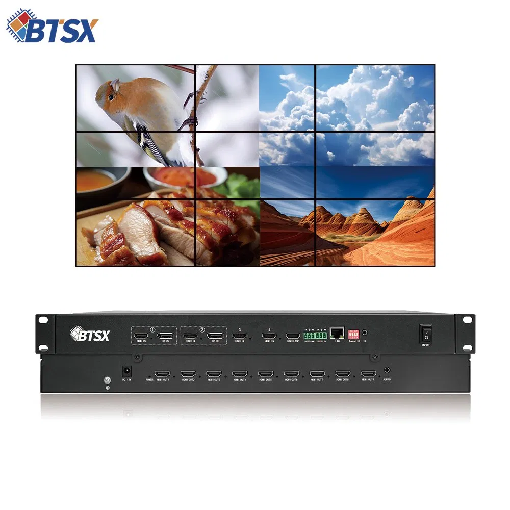 Контроллер видео-стены 4K60 HDMI Matrix с Multi-Window