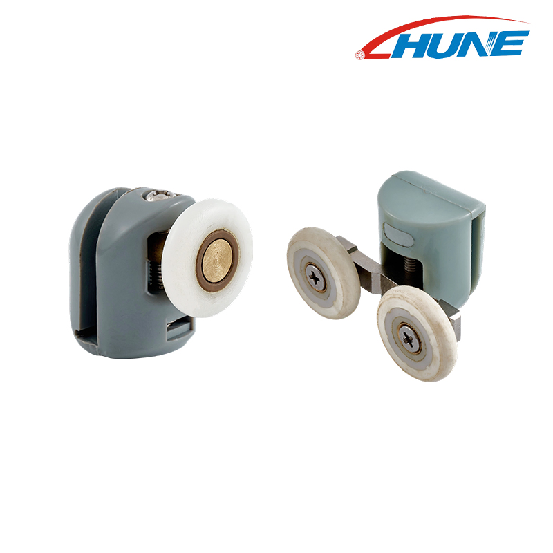 High-Quality Double Plastic Shower Door Roller for Effortless Sliding