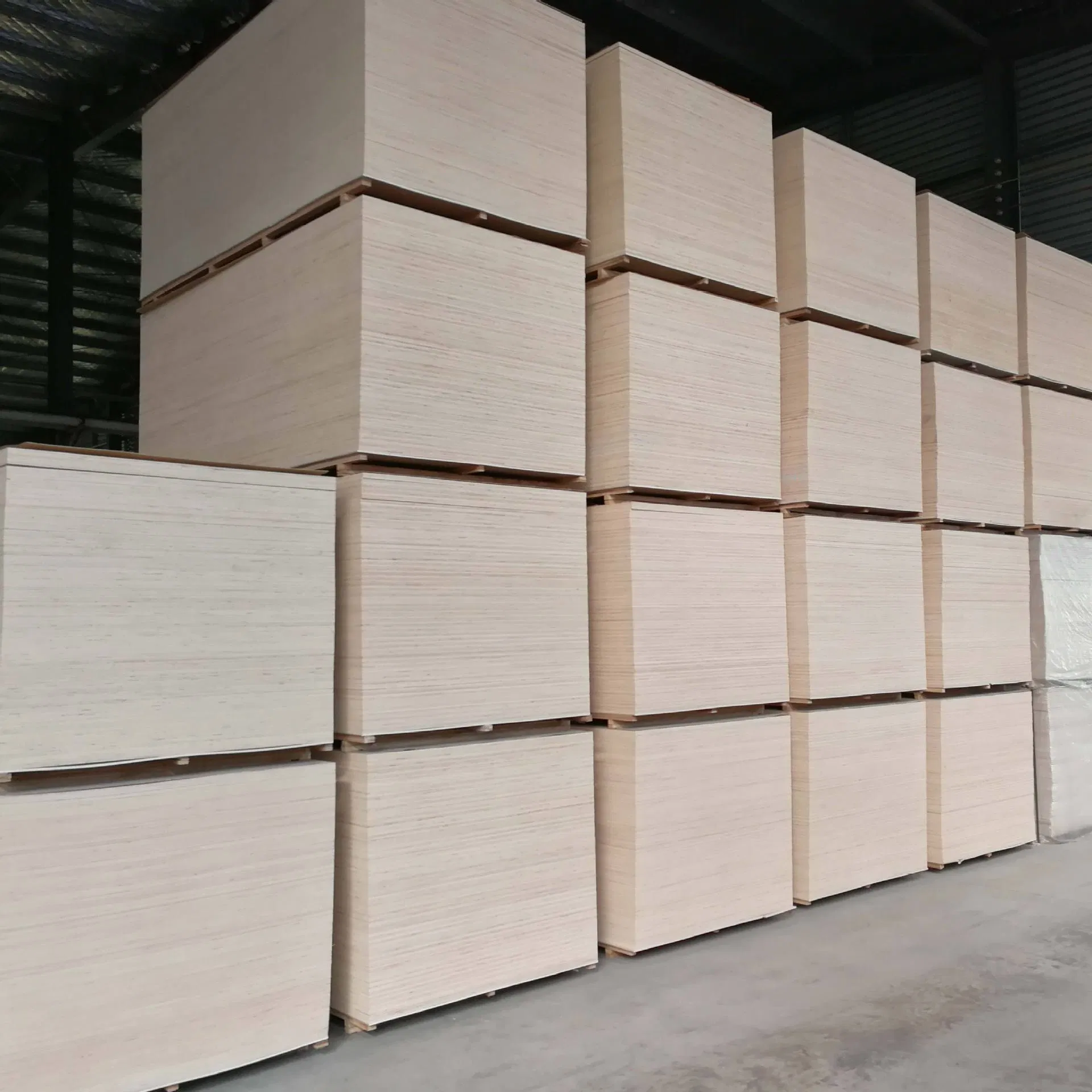 Wooden Paint-Free Board Multi-Layer Plywood Ecological Board Wardrobe Melamine Plywood