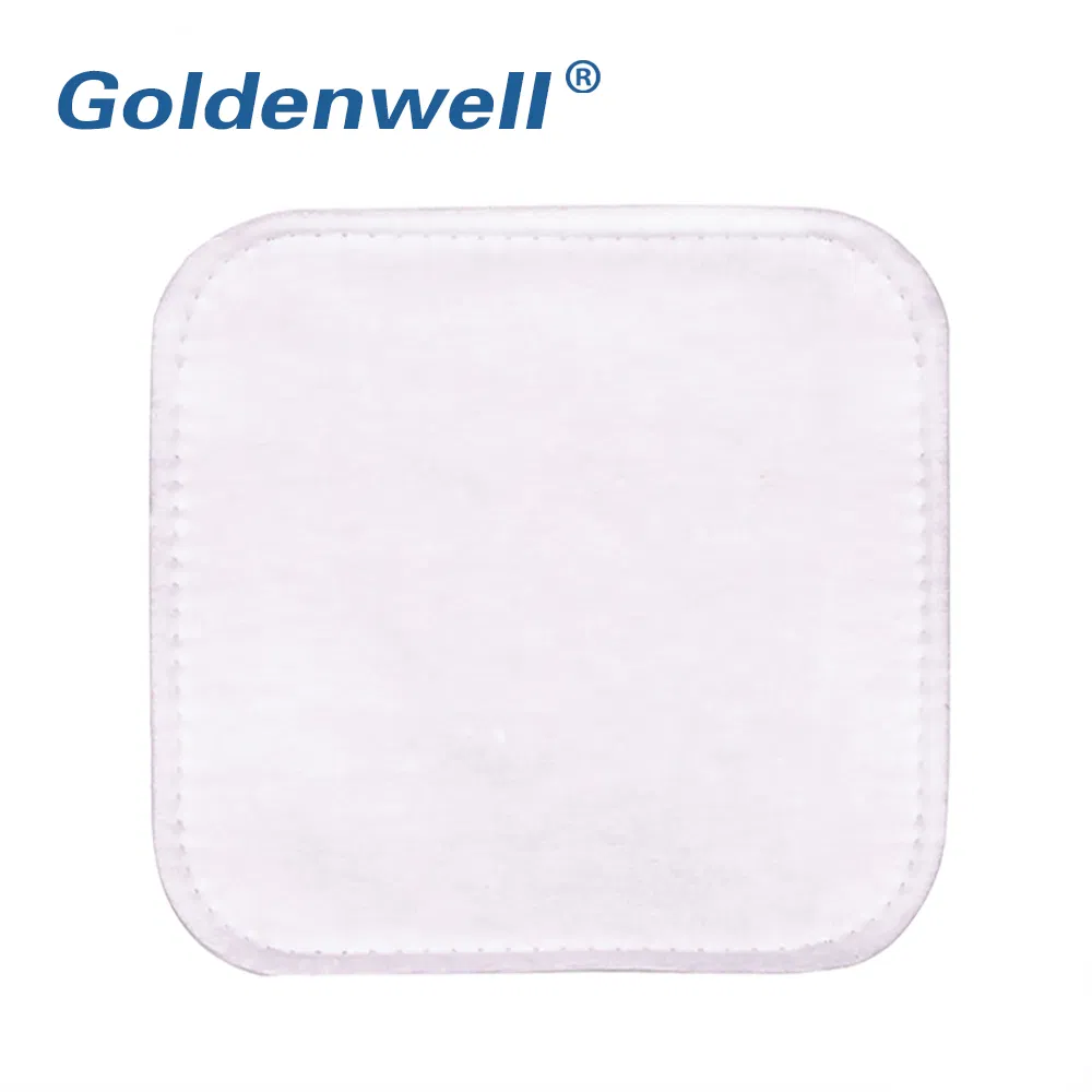 Round Shape White Cosmetic Cotton Pads with ISO