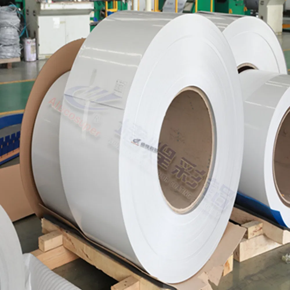 Wonderful-Wall Aluminum Alloy 3005 Prepainted Color Coated Aluminium Coil Sheet Used for Metal Roofing and Ceiling