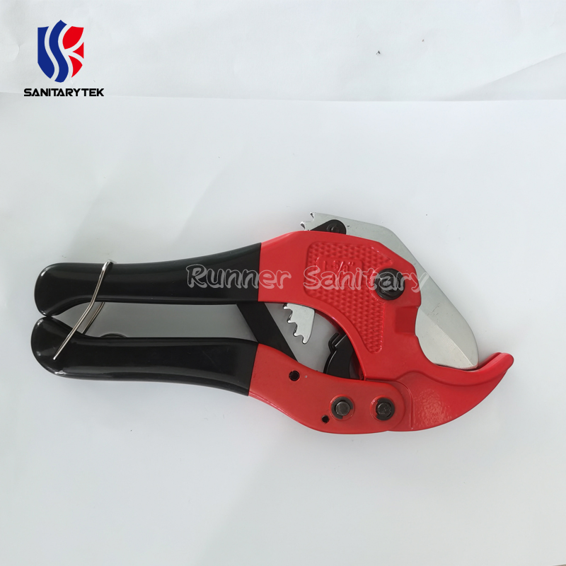 Plastic Pipe Cutter 42mm for PVC, CPVC, Pex, PE, PPR Red