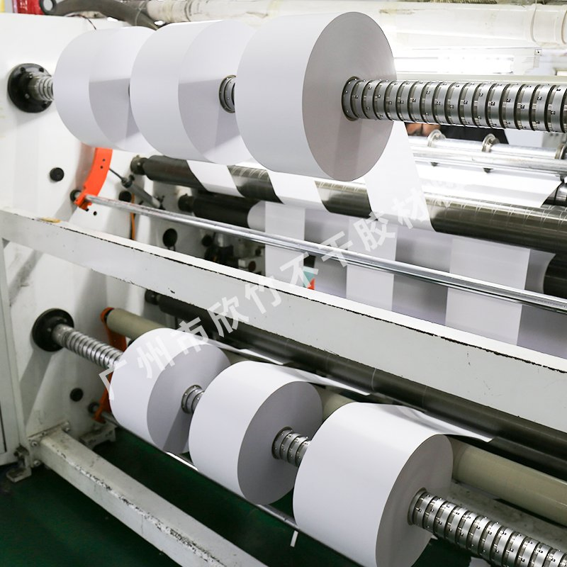 Factory Direct Sell 75# Matte Removable Synthetic Paper Sticker Material