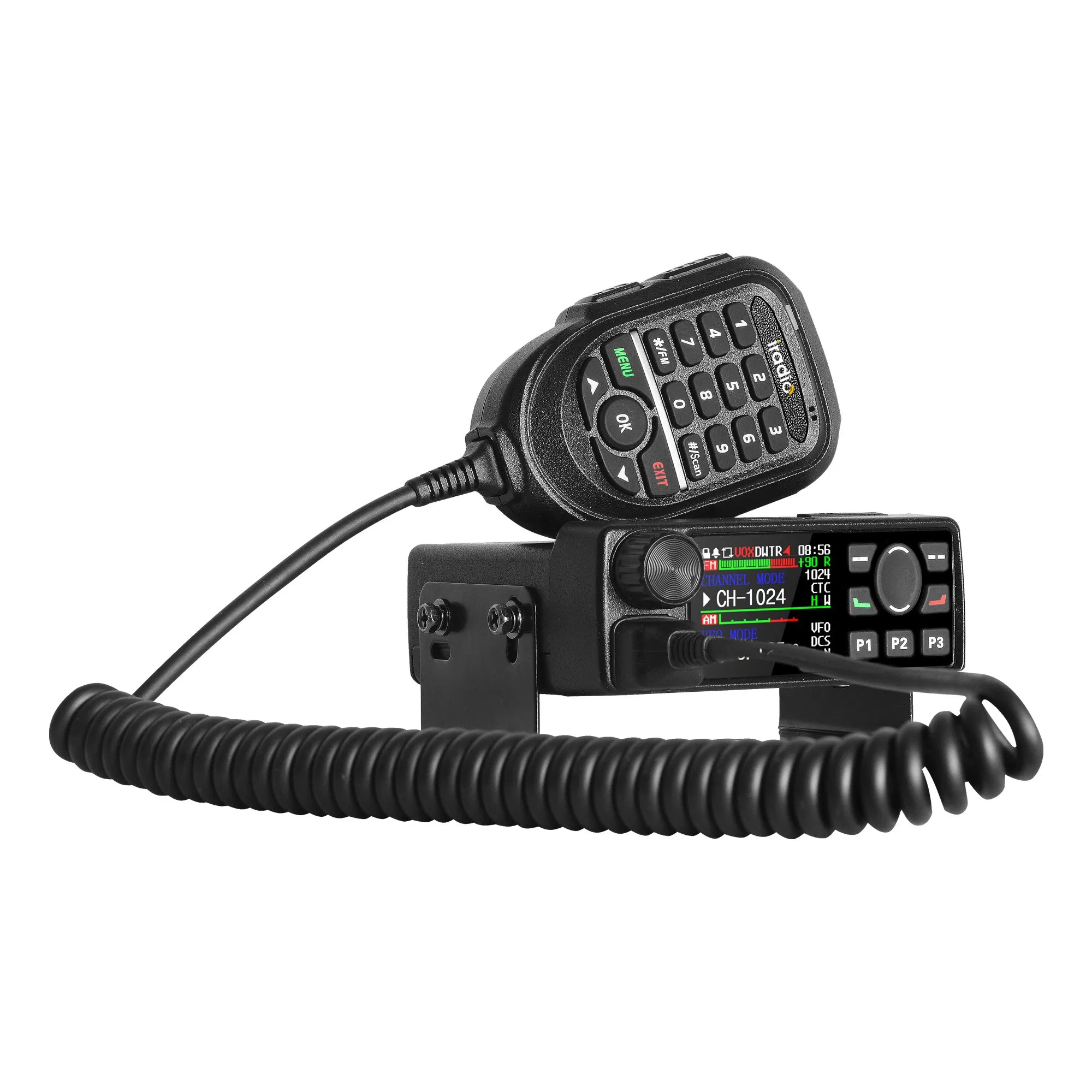Iradio UV2520 Car Mobile Walkie Talkie GPS Coordinate Sender and Noise-Canceling Intercom