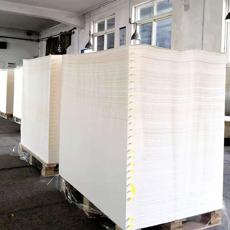 40-45 GSM Blank White Melamine Decal Paper Overlay Paper Sticker in Melamine