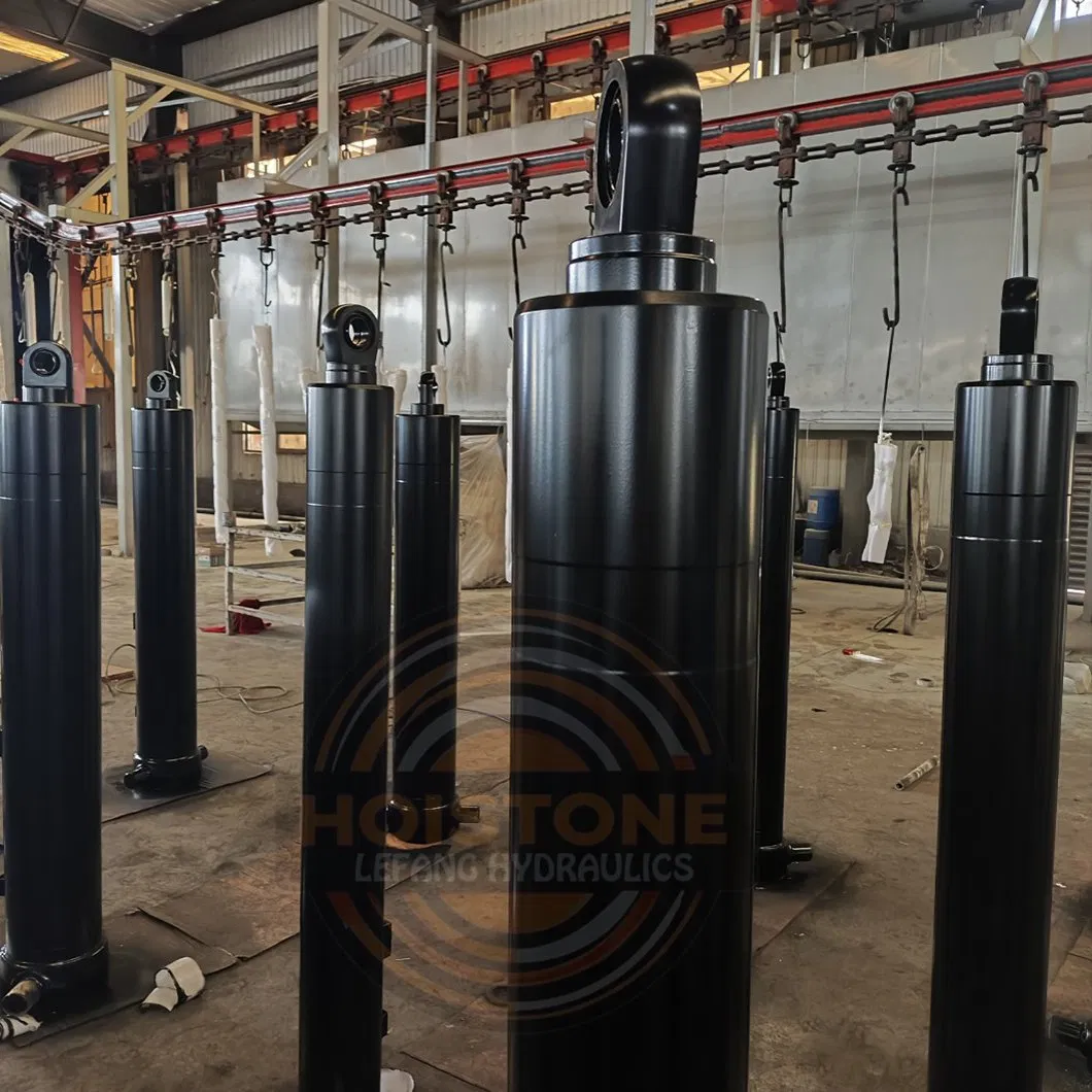Телескопический гидроцилиндр Hyva для самосвалов, 5-ступенчатый