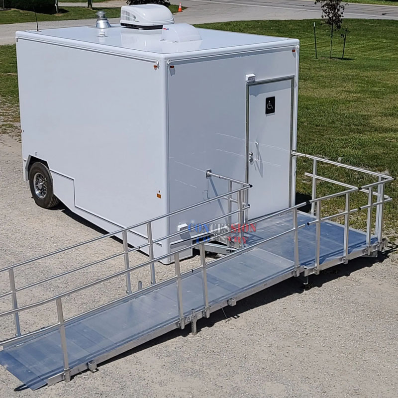 Wheelchair Toilet Trailer Handicap Disabled Luxury Restroom Trailer