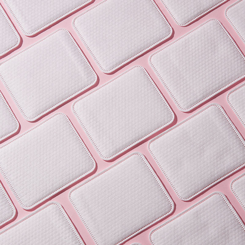 Disposable Cotton Pads White 5*6cm 3-Layer Pure Natural Cotton Pad