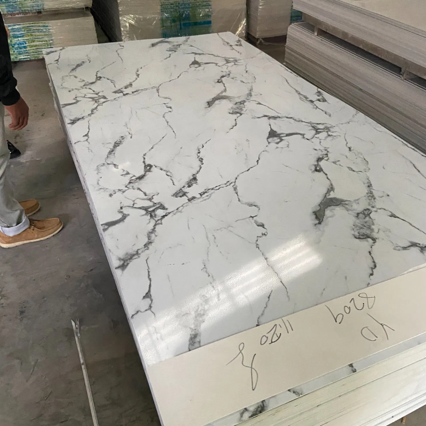 UV Board Building Material Pet Marble Sheet Panel
