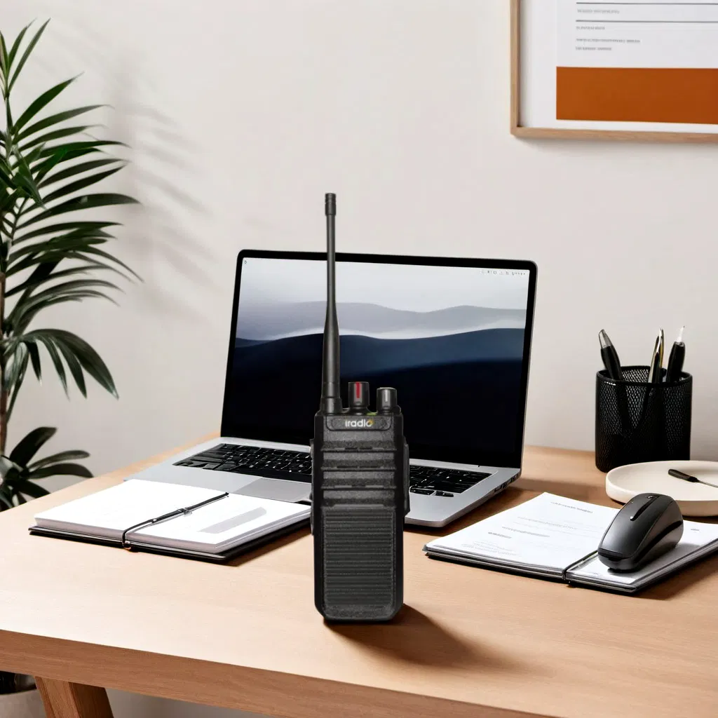 Black Digital Two Way Radio Dp550 with Power Saving and Scrambler Options