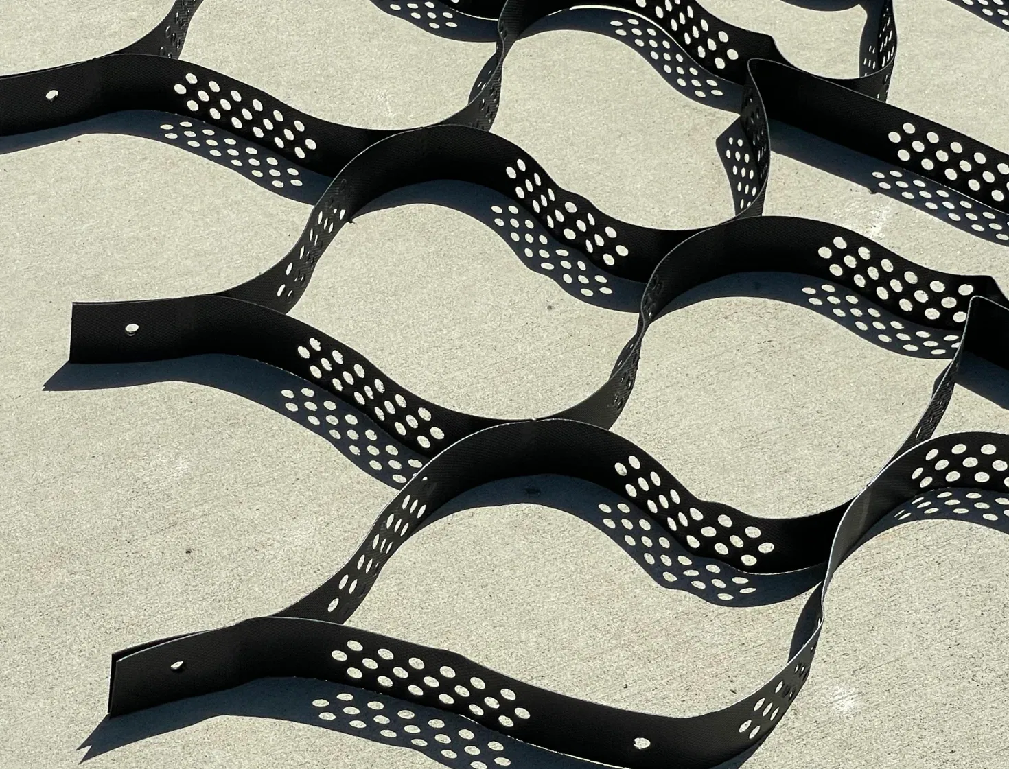 Reliable HDPE Geocell Road Geocell, ASTM Standard for Ground Reinforcement