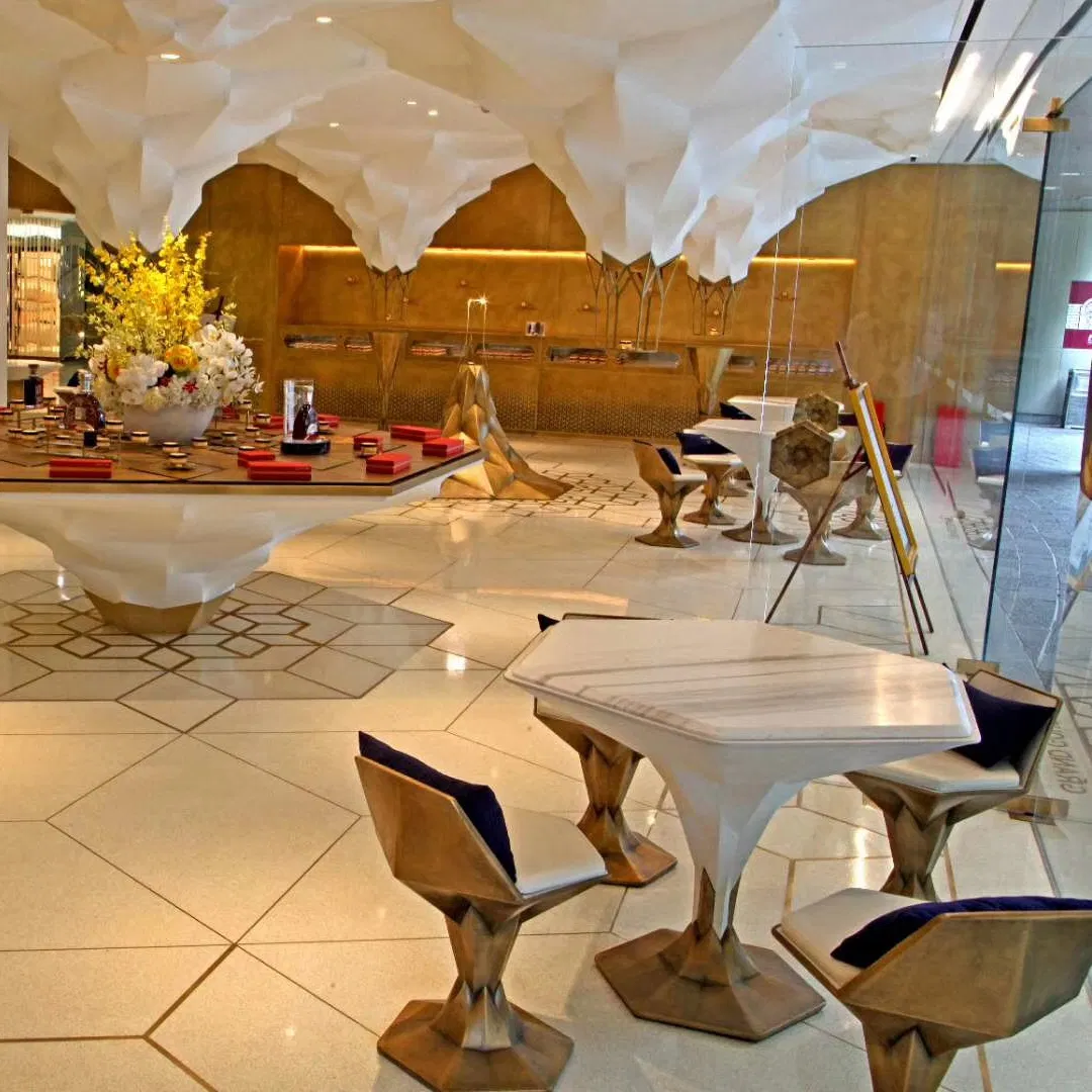 Leisure Durable Concrete Chairs for Restanrant Shopping Centre Garden