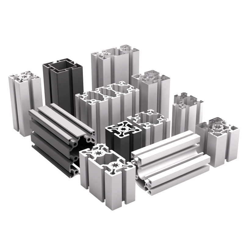Customised 4040 4080 40120 40160 Heavy Weight Extruded Industrial Aluminum Extrusion for Frames