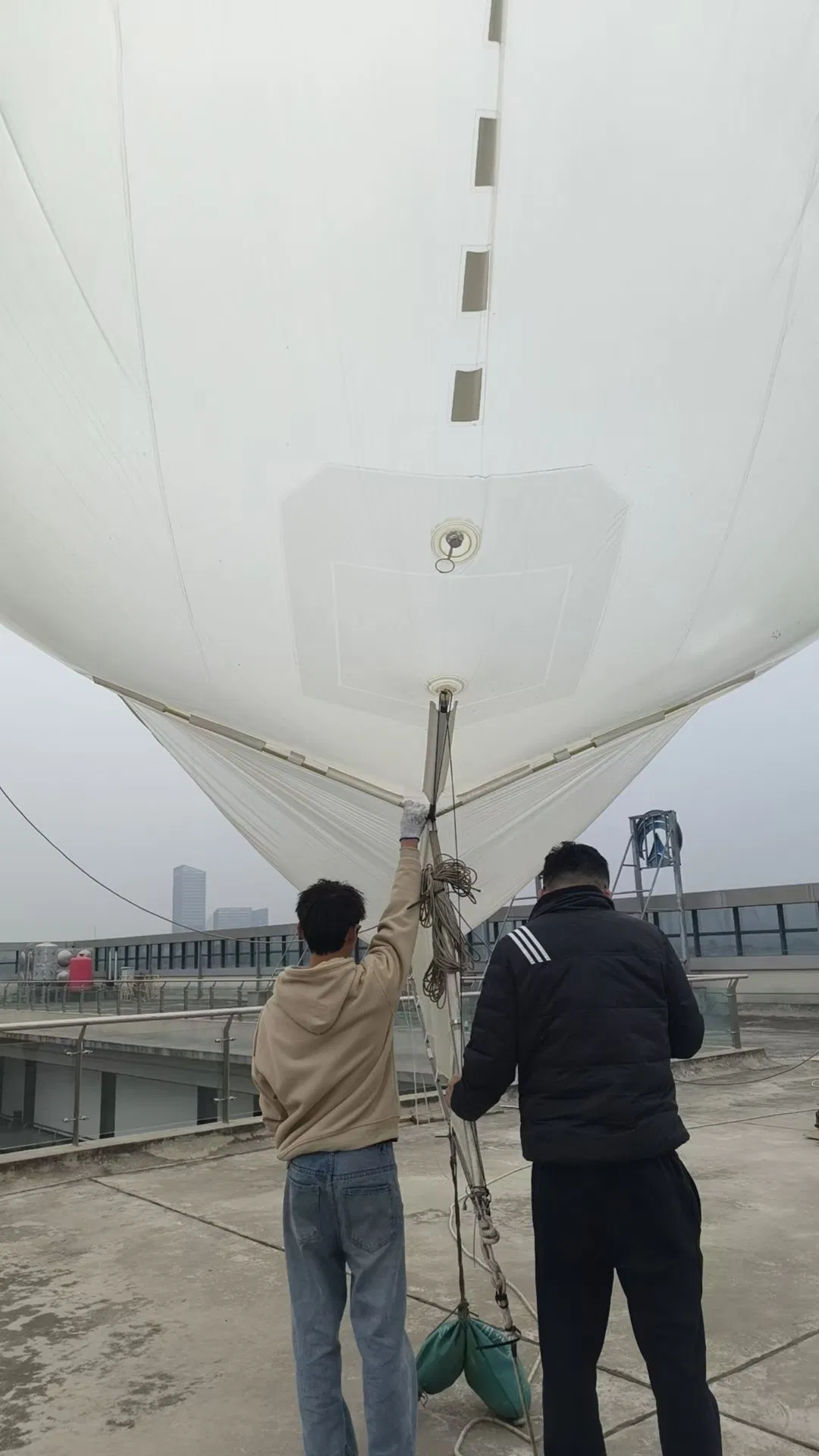 Rescue Communication Relay Aerostatic Balloon Aerostat Monitoring Emergency Floater Balloon