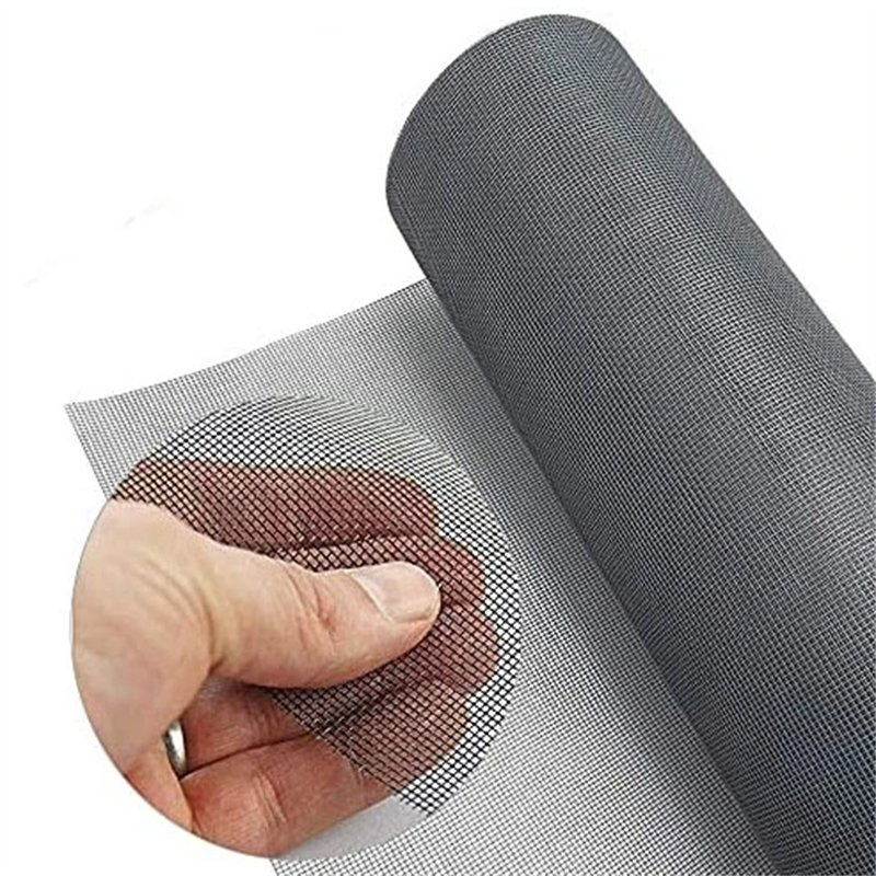 Polyester Yarn Black Insect Screening Screen Fabric