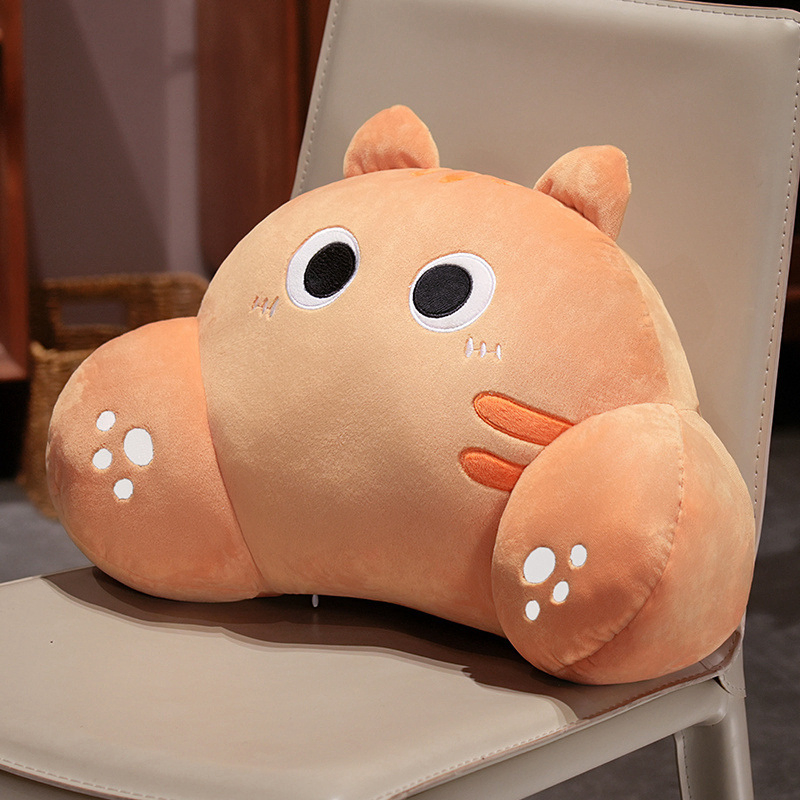 New Design Plush Decorative Stuffed Throw Pillows Waist Cushions