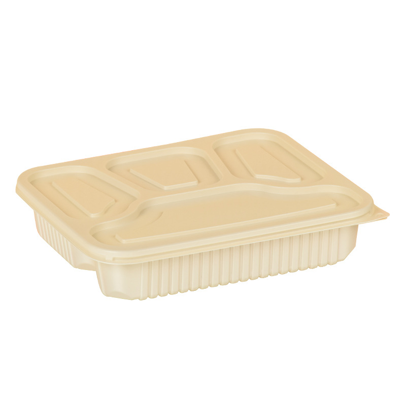Biodegradable Takeaway Bagasse Clamshell Sugarcane Food Container Lunch Box Pfas Free