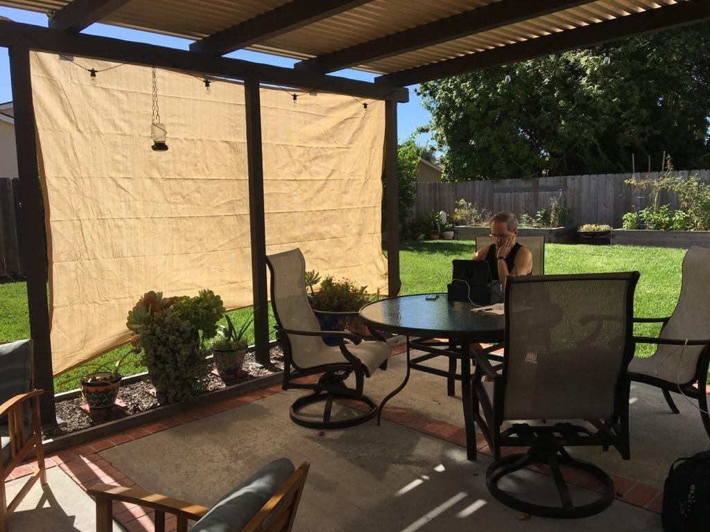 Versatile Outdoor Shade Sail with UV Shield for Gardens
