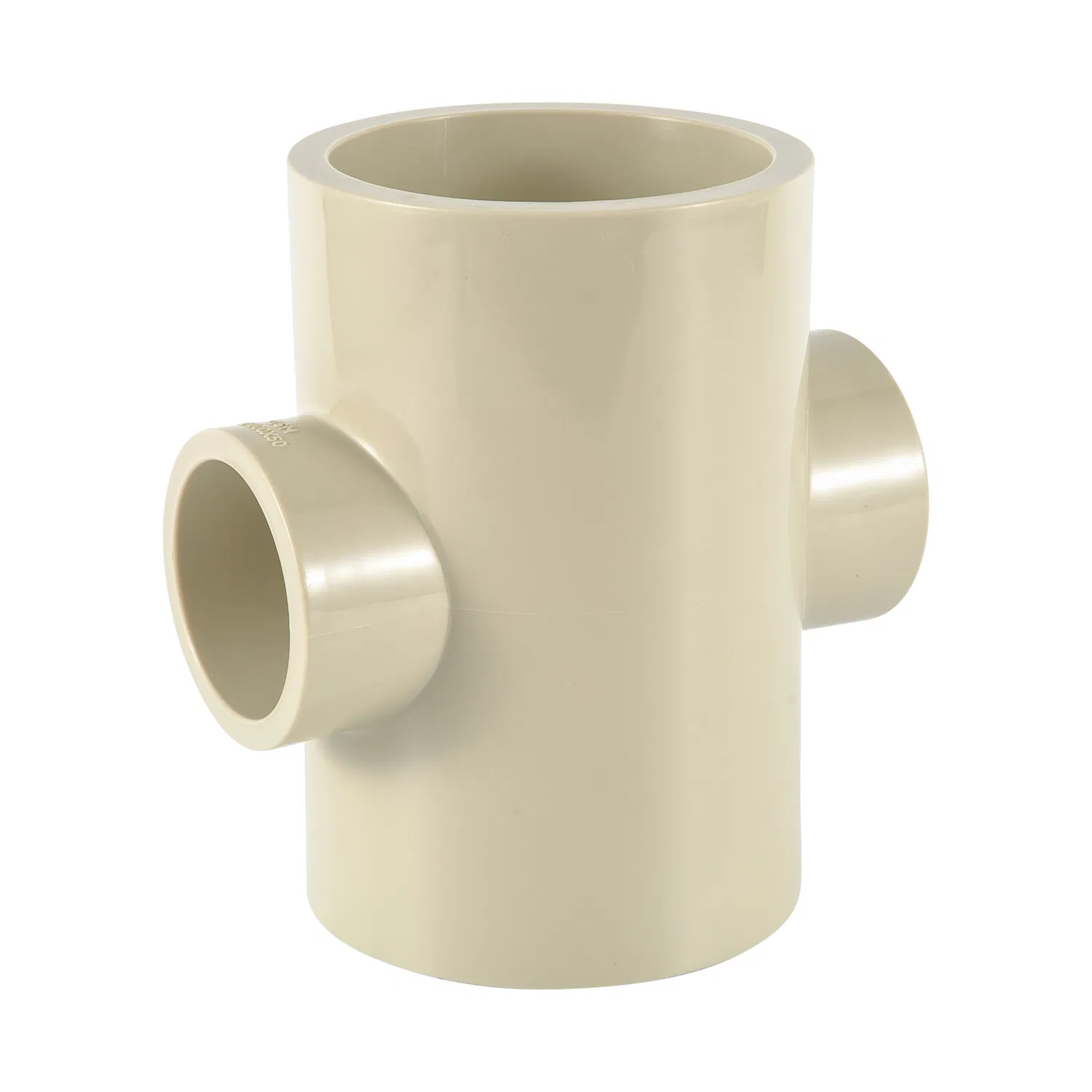 Factory Direct Sales DIN ANSI Standard Plastic PE HDPE PVC Pipe Fitting Cross Tee for Water Supply/Agricultural Ground/Plumbing Supply System