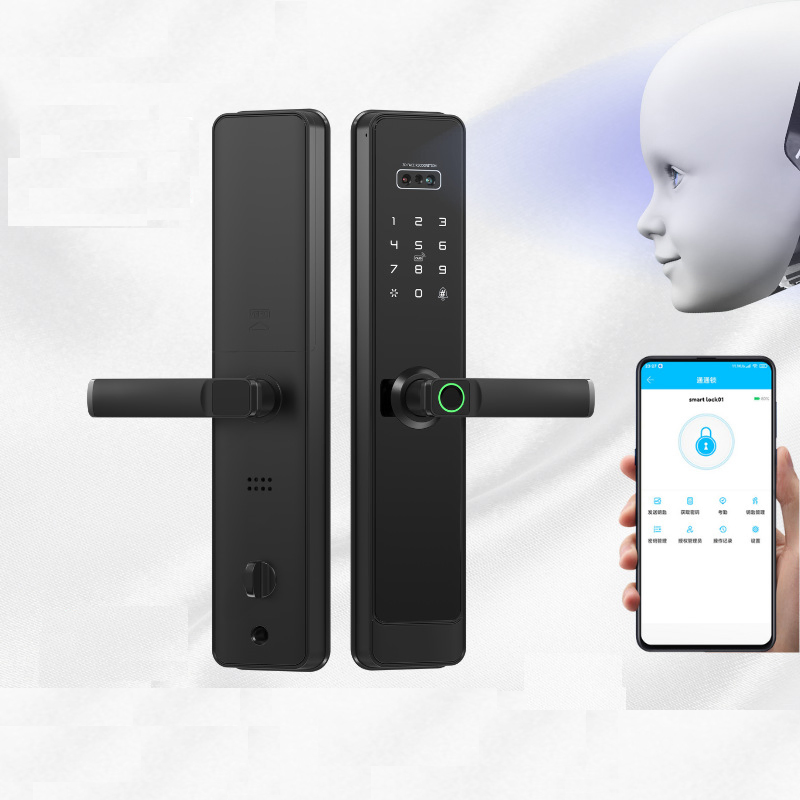 Smart Digital Lock Finger Print for Entry Door Regular Size Personalized Color Options