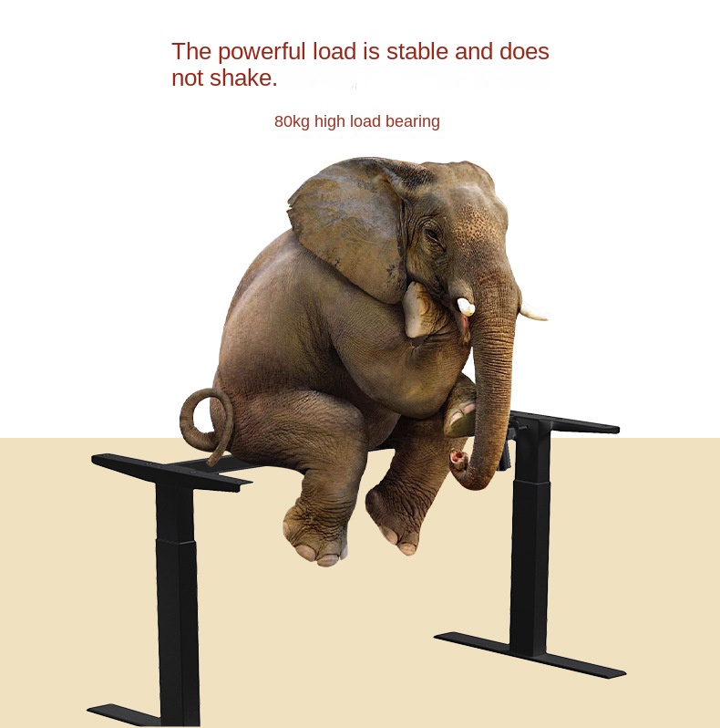 Рама для стола регулируемая с выдвижным ящиком