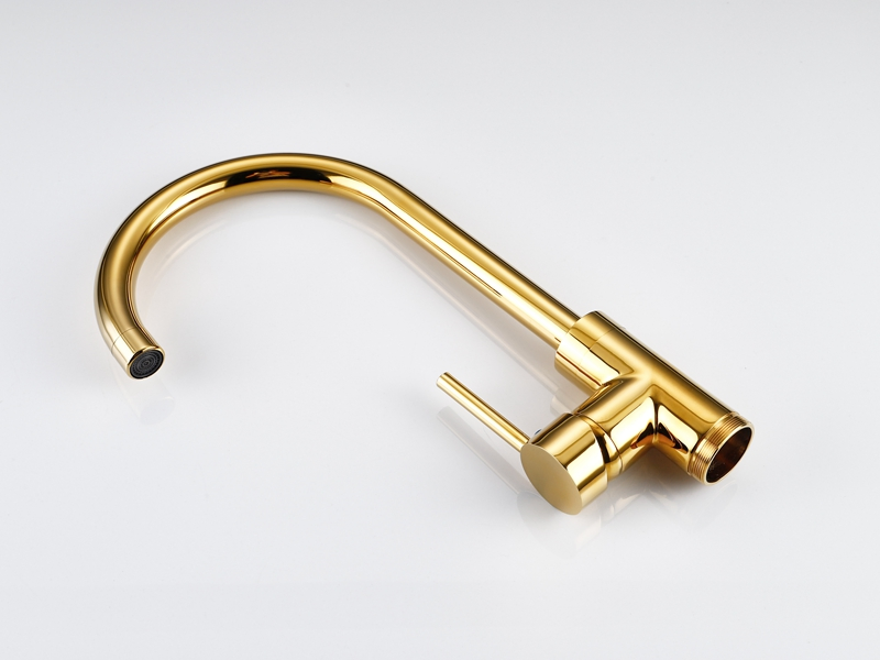 Смеситель для ванны напольный Golden Chrome однорычажный