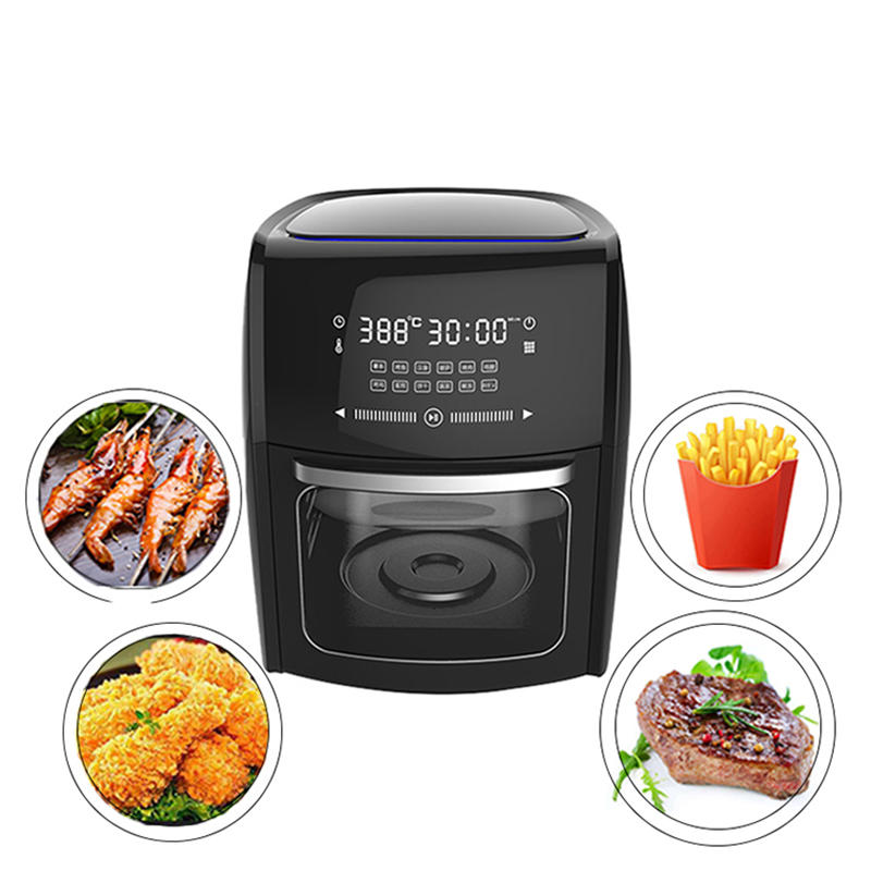 Kitchenware Less Oil Healthy Smokeless Electric Visual Air Fryer Oven for Bakery