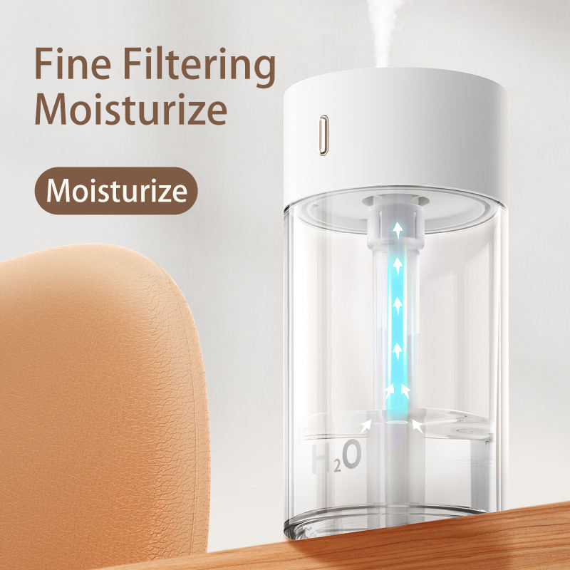 Top Seller Mini Colorful LED Light USB Mist Diffuser Portable Air Humidifier