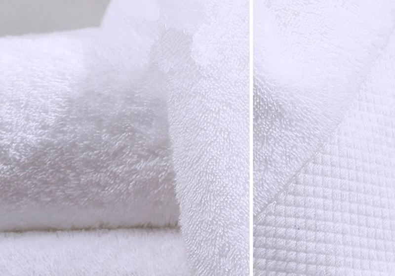 High Quality 100% Cotton White Towel for Body Hotel with OEM Service