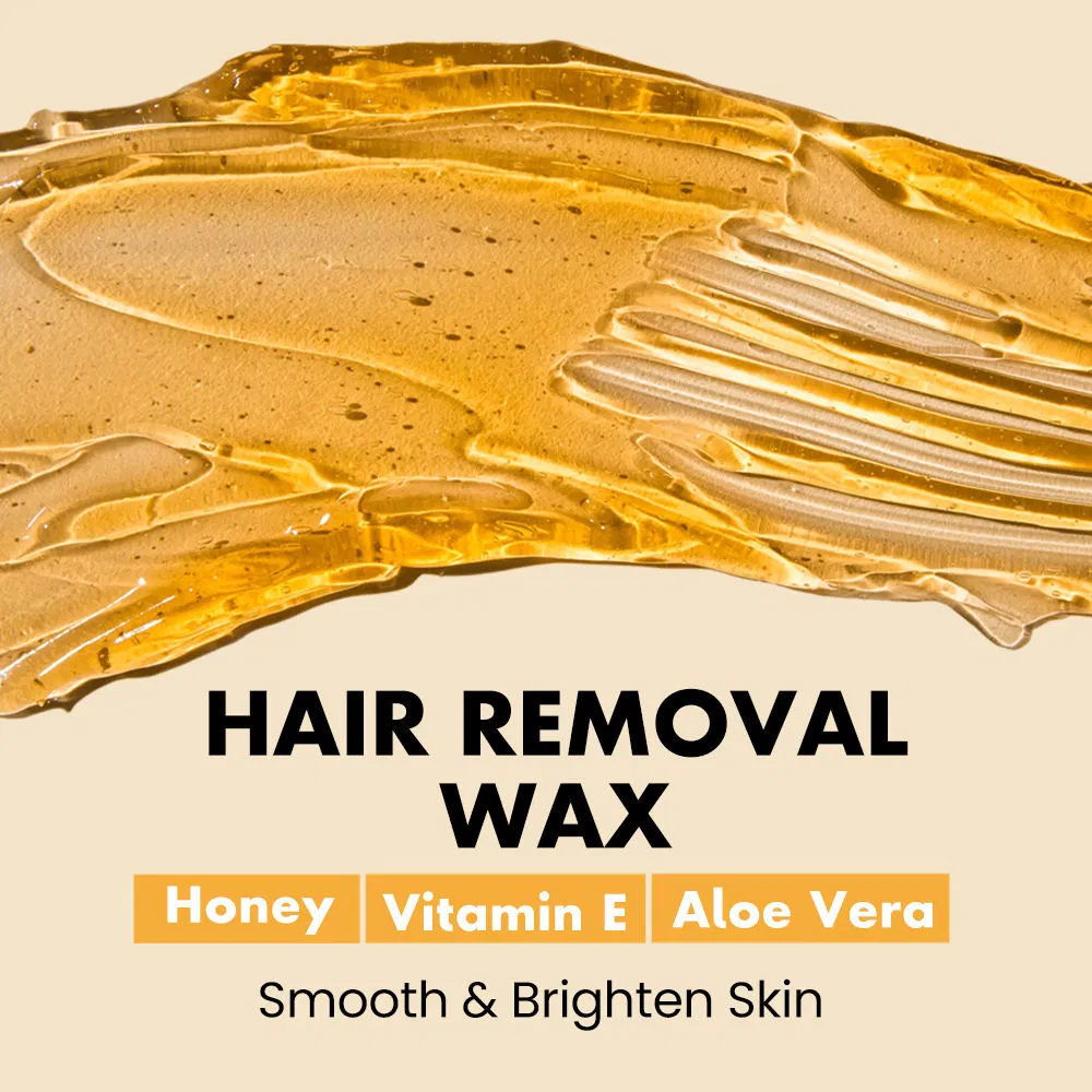 Natural Fast Painless Hair Removal Wax for Body Depilatory Stops Hair Growth