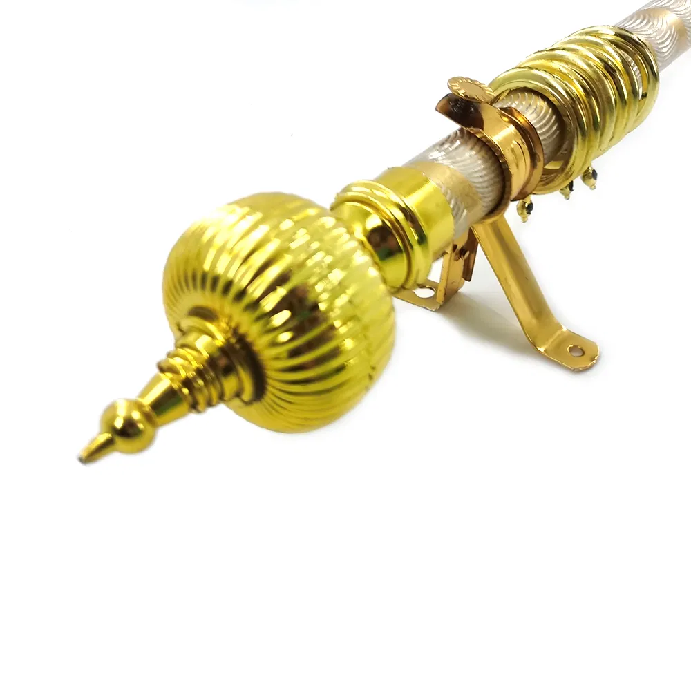 Hot Selling Curtain Pull Rod Gold Acrylic Curtain Rod