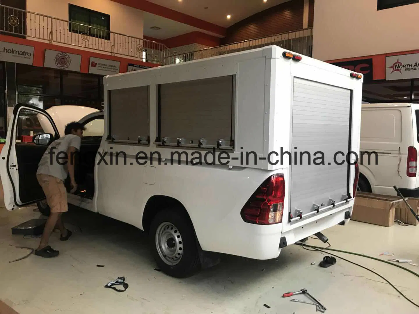 Emergency Truck Roller Shutter Aluminium Profile (Door) Rollup Door