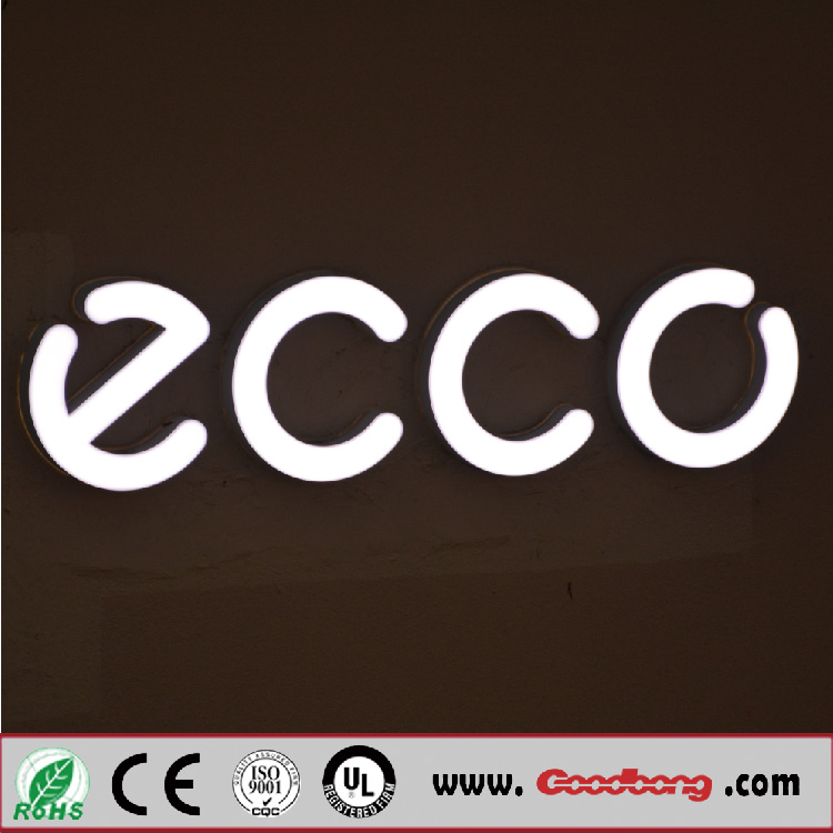 Custom Wall Sign Letters 3D Backlit Signage Logo Illuminated Letters