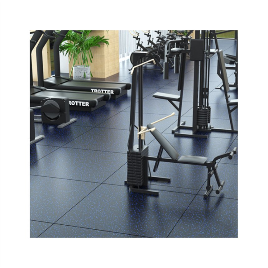 Durable EPDM 20mm Home Gym Rubber Flooring Tiles 30mm