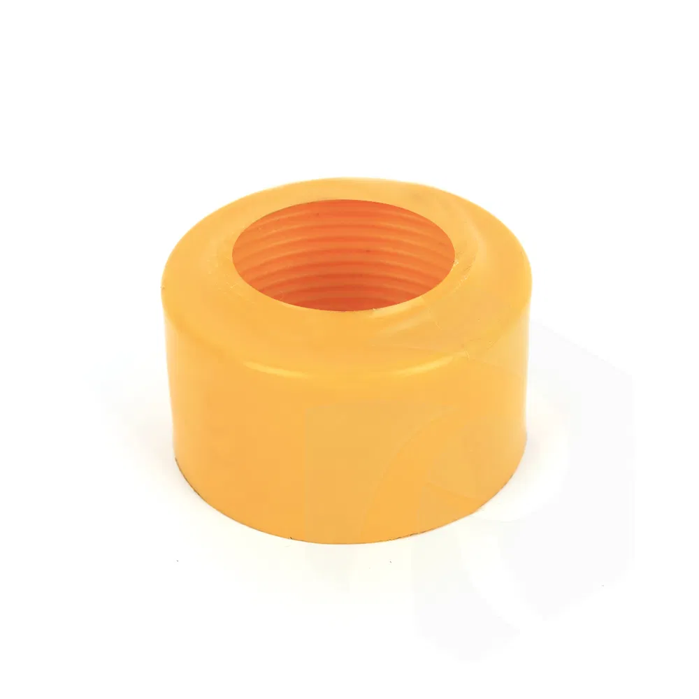 Custom Molded High Performance Spacial Shaped New Style PVC Flexing Yellow Bushing
