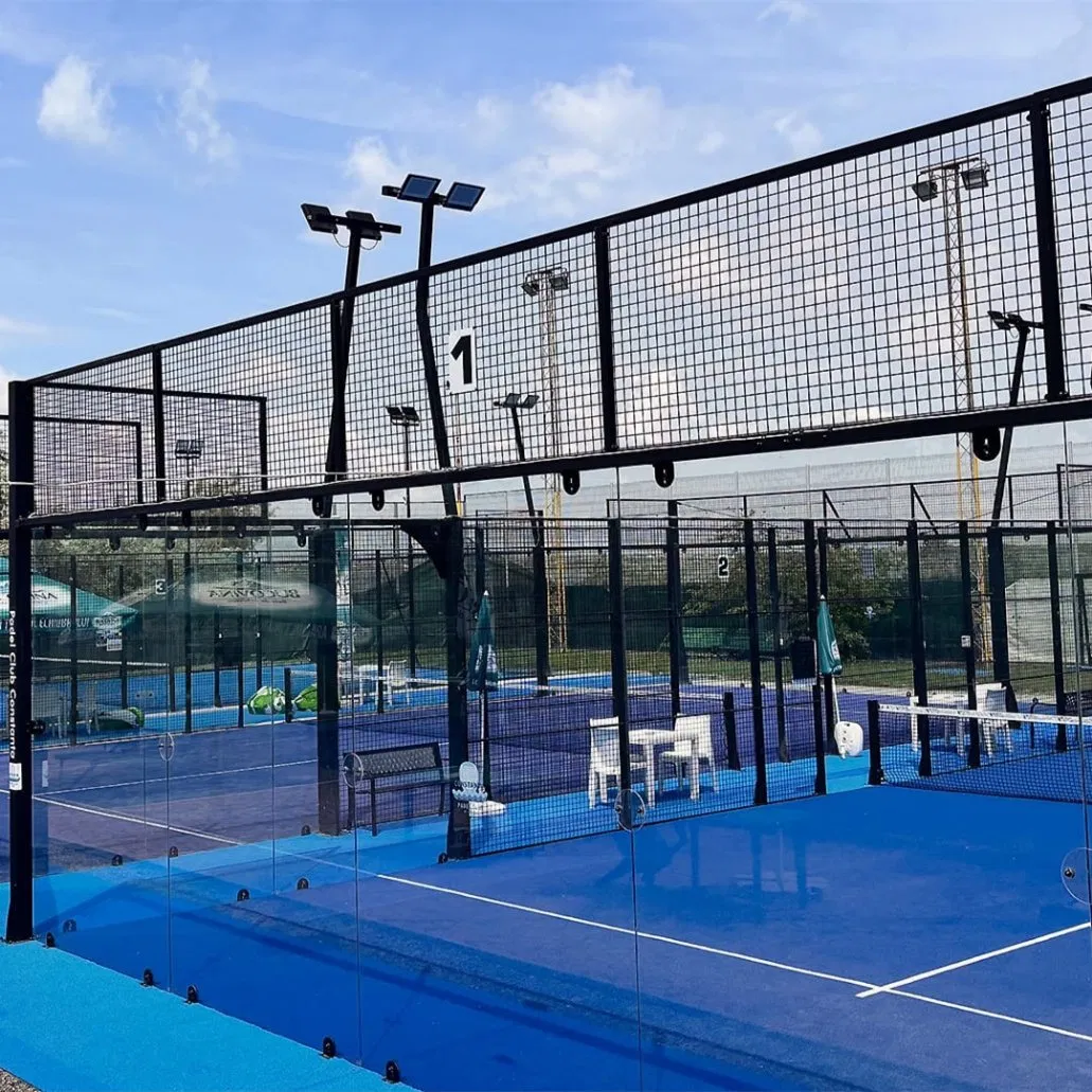 Panoramic Professional Padel Court Padel Court Manufacturer CE Certificate Court