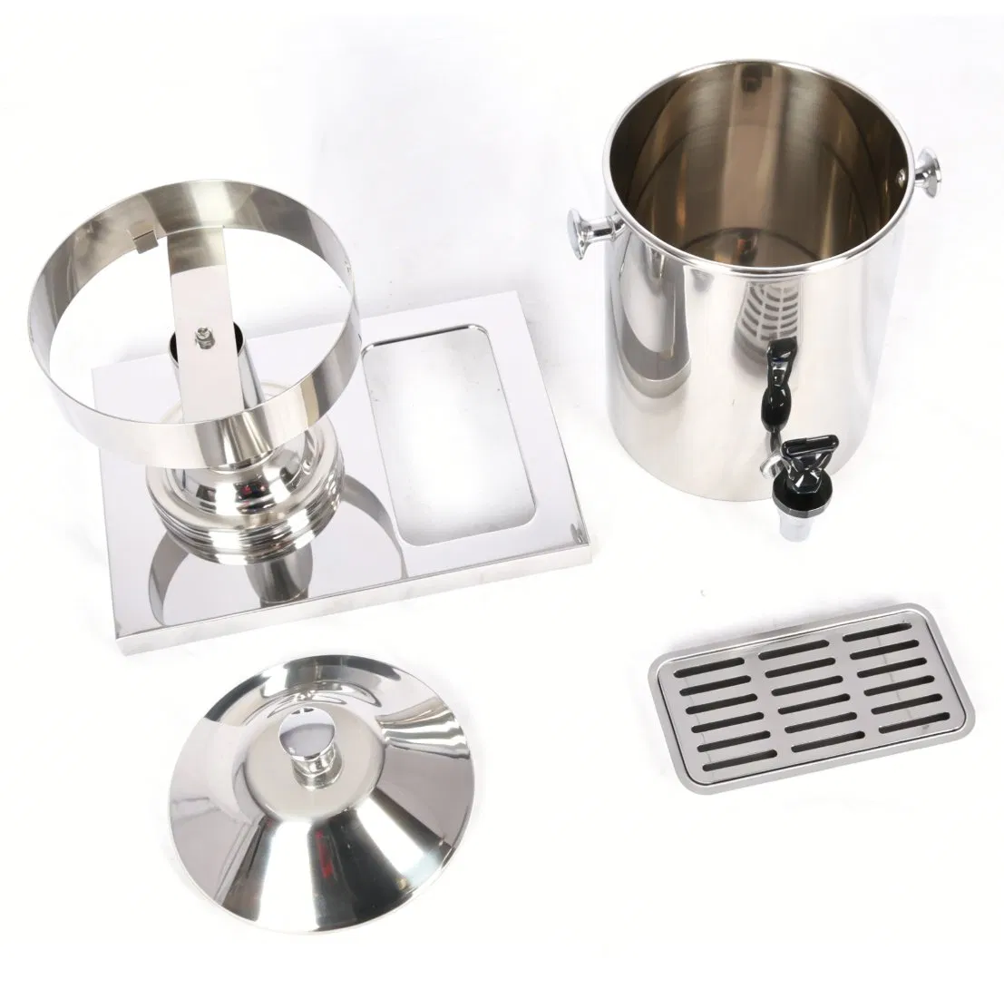 Stainless Steel Juice Dispenser Commercial Hotel Beverage Service
