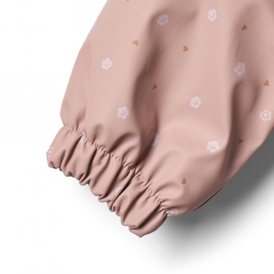 Girls Fashion PU High Quality Custom Logo Waterproof Romper Raincoat for Boys