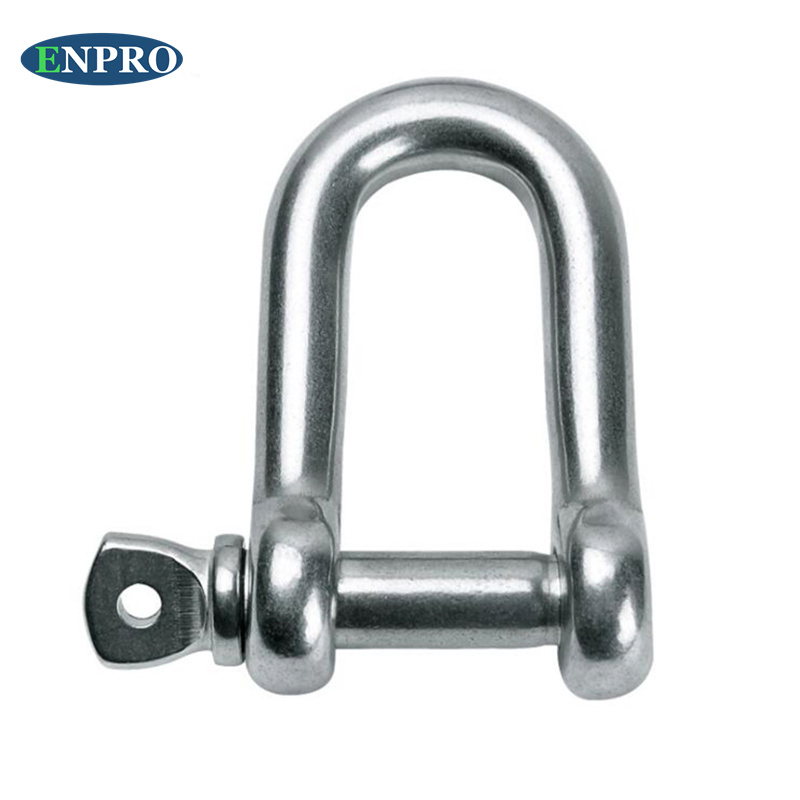 High Quality Rigging Hardware Stainless Steel European Style Dee Shackle