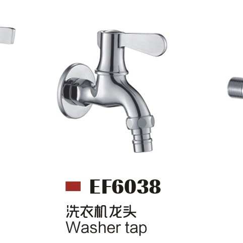 Washing Machine Tap Stainless Steel Single Mixer Laundry Taps Faucet Wall Mounted Bathroom Basin Faucets