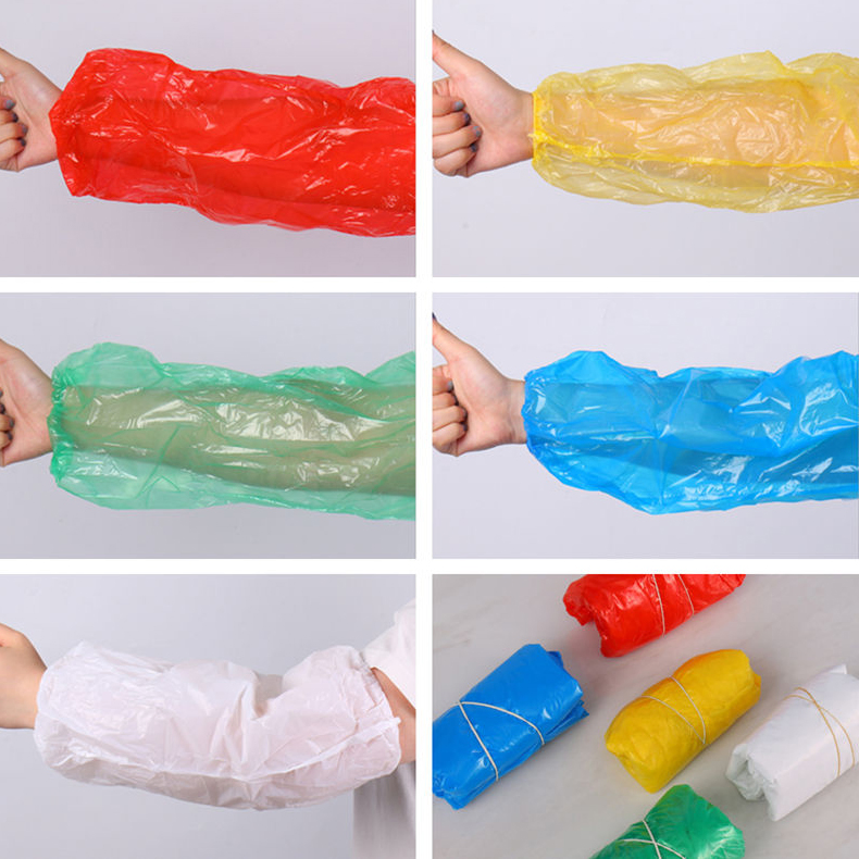 Waterproof Protective PE Plastic Disposable PE Sleeve Cover for Cleaning