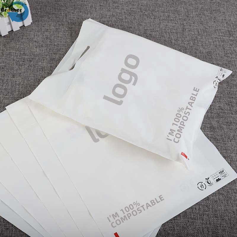 Certified 100%Friendly Corn Starch Compostable Biodegradable Pet Dog Poop Waste Trash Bag with Own Brand