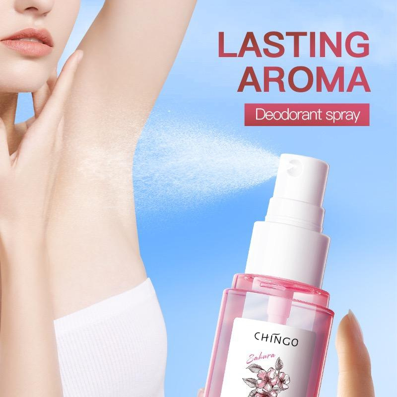 Underarm Antiperspirant Long-Lasting Fragrance Sakura Refreshing Deodorant Spray