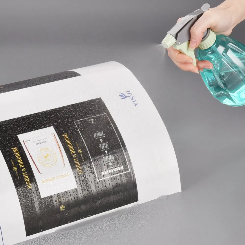 Signage Crafts Carton China jumbo roll material self-adhesive label sticker paper roll ODM