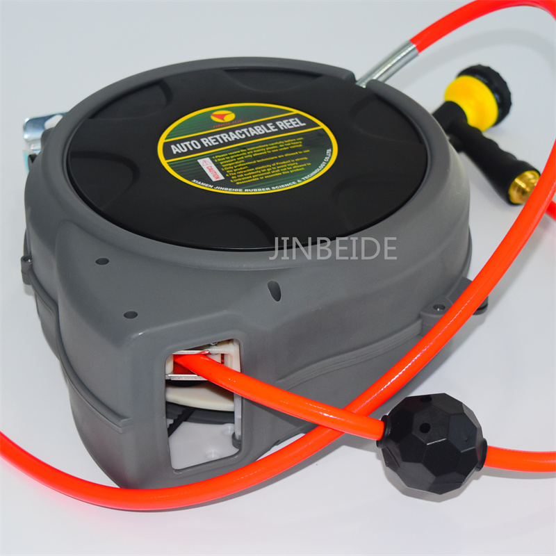 Fast Delivery 12m High Quality Wall Mounted Garden Automatic Retractable High Pressure Car Washing Water Hose Reel