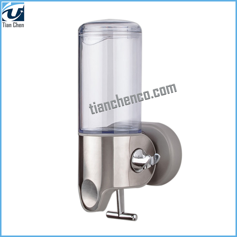 Single Head Shampoo or Conditioner Dispenser Wall Mounted Hotel Press Pump Soap Dispenser