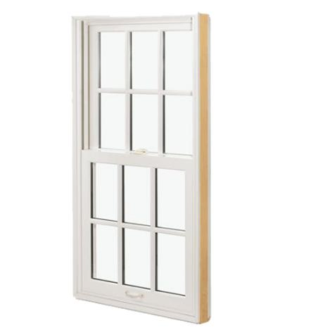Top Selling Vinyl Edge Single Pane UPVC Lifespan Double Hung Mechanism Plastic Window