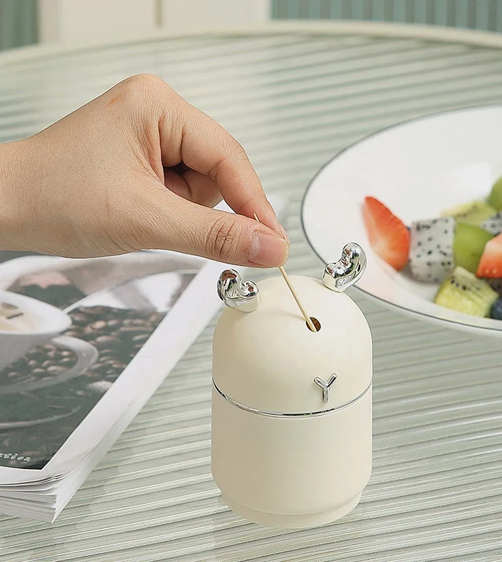 Portable Plastic Deer Shape Toothpick Dispenser for Home KTV Office Restaurant Usage