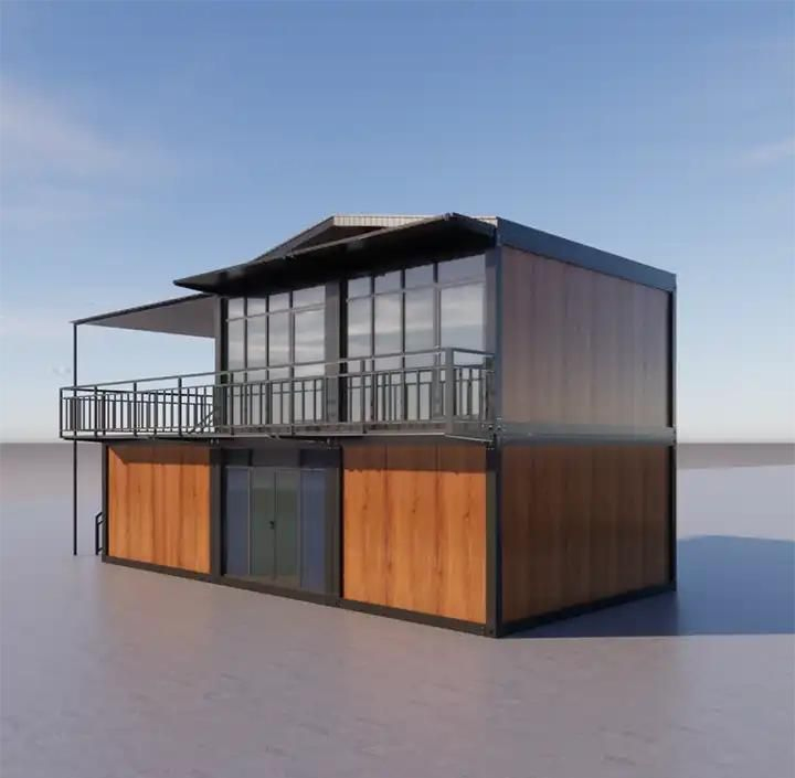 Low Price Workshop Portable House Tiny House Construction Prefabricated Container Home with Bedroom